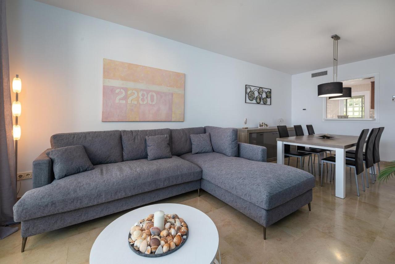 2149-Amazing groundfloor 3 bedrooms on golf, pools Alcaidesa Buitenkant foto